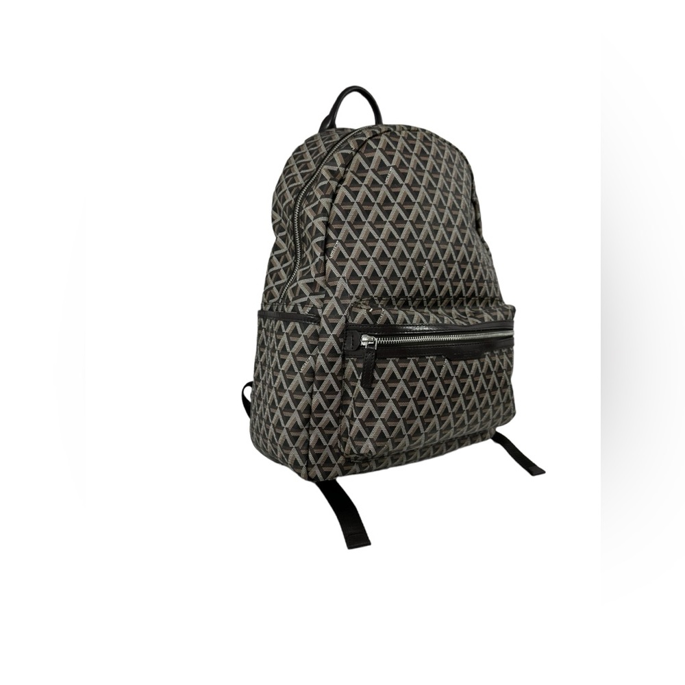 Genuine LANCASTER Paris signature backpack rucksack canvas pvc  work school - Picture 6 of 15